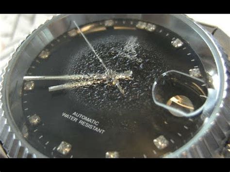 why is my rolex fogging up|Rolex dial condensation.